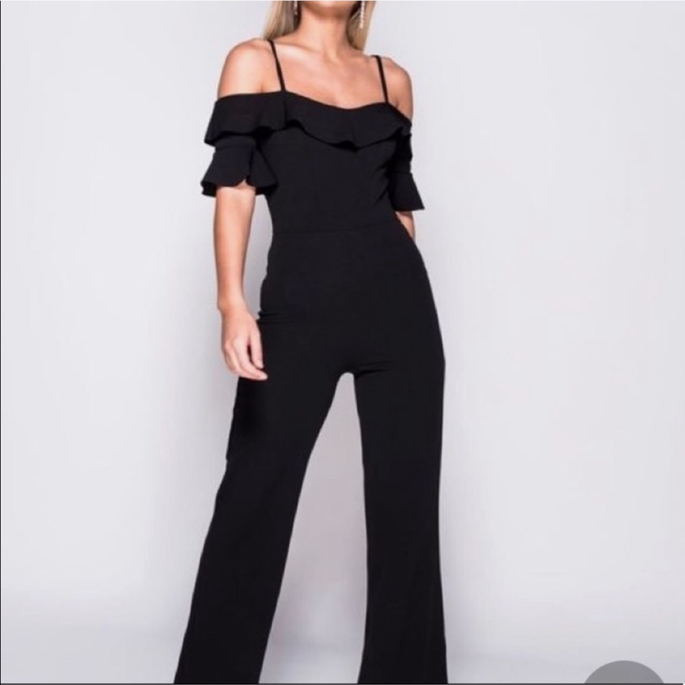 Black jumpsuit